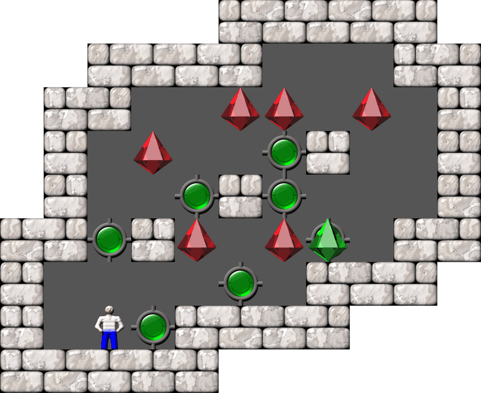 Sokoban Mass Remodel level 440